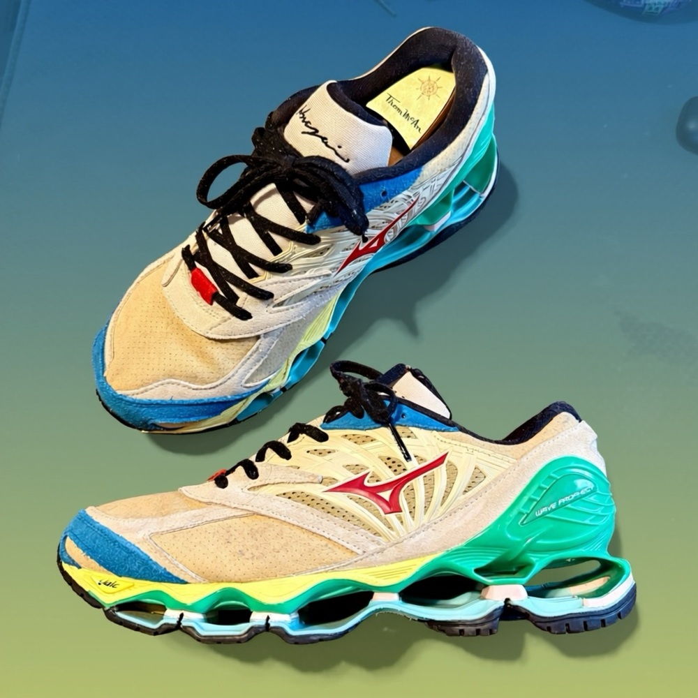 RARE Hiroshi Nagai x Mizuno Wave Prophecy LS 2024 Men’s SZ 9